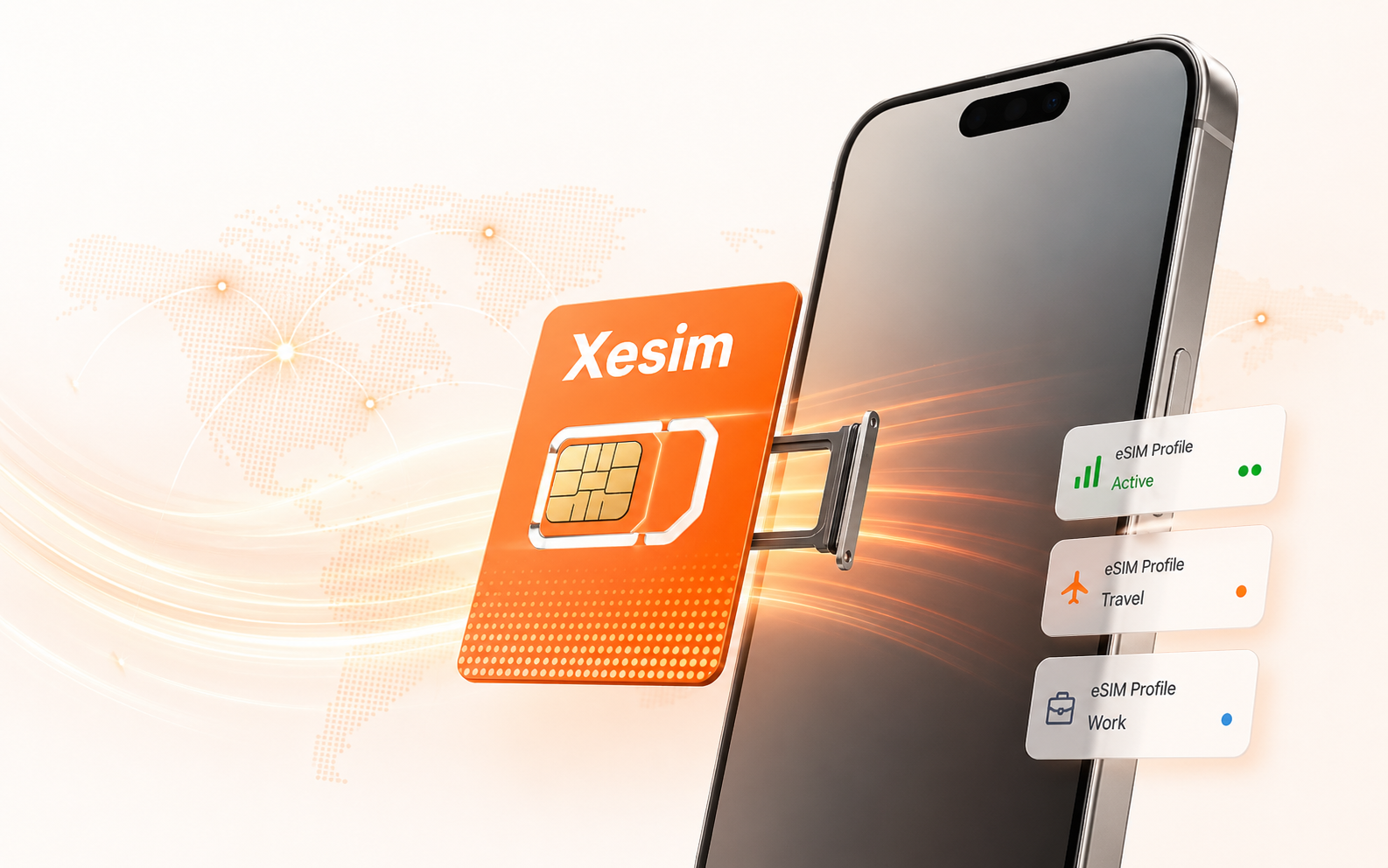 Xesim eSIM adapter product