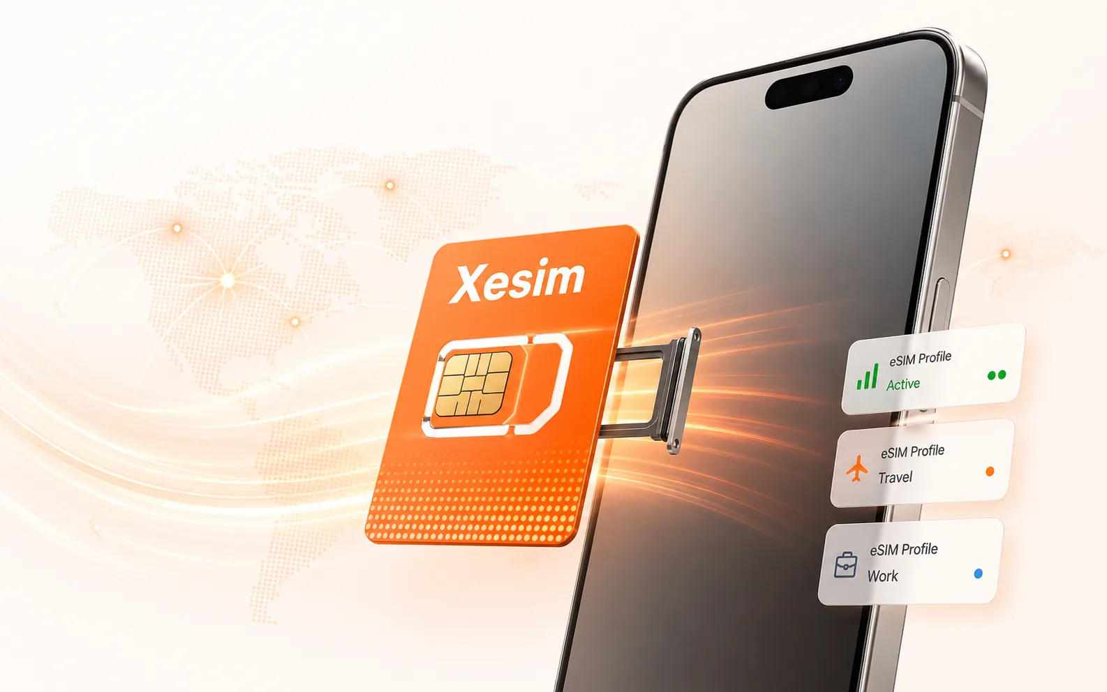 Xesim eSIM adapter product